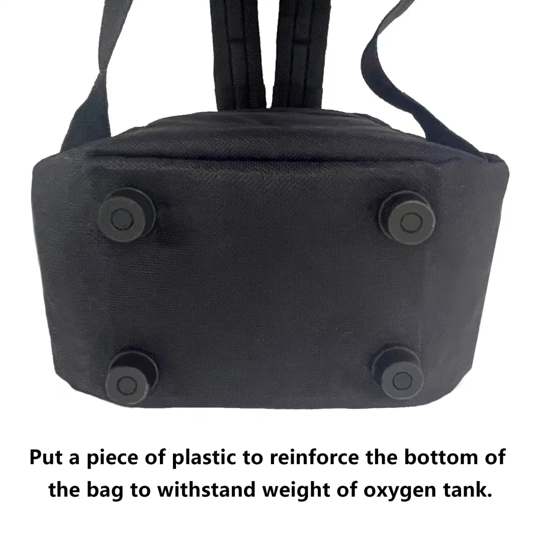 Medical Portable Oxygen Cylinder Bag Waterproof Oxygen Backpack for Oxygen Gas Cylinder