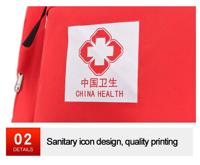 Charitable Giving Stockpile Extinguisher Camping Outdoor Medical Bags Survival Emergency Empty First Aid Bag / Box / Kit for Hiking