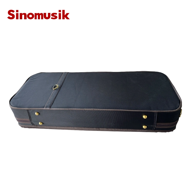 China Sinomusik Professional Oblong Violin Plywood Case Double Violin Case Can Fit Two Violins