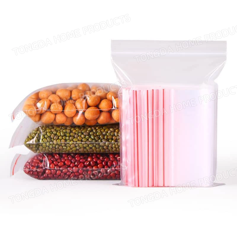 Medical Grade Plastic LDPE Small Mini Zipper Packing Envelopes Ziplock Pill Bag