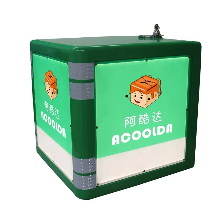 Custom LED Display Delivery Bag Food Delivery Cooler Box for Hot Food