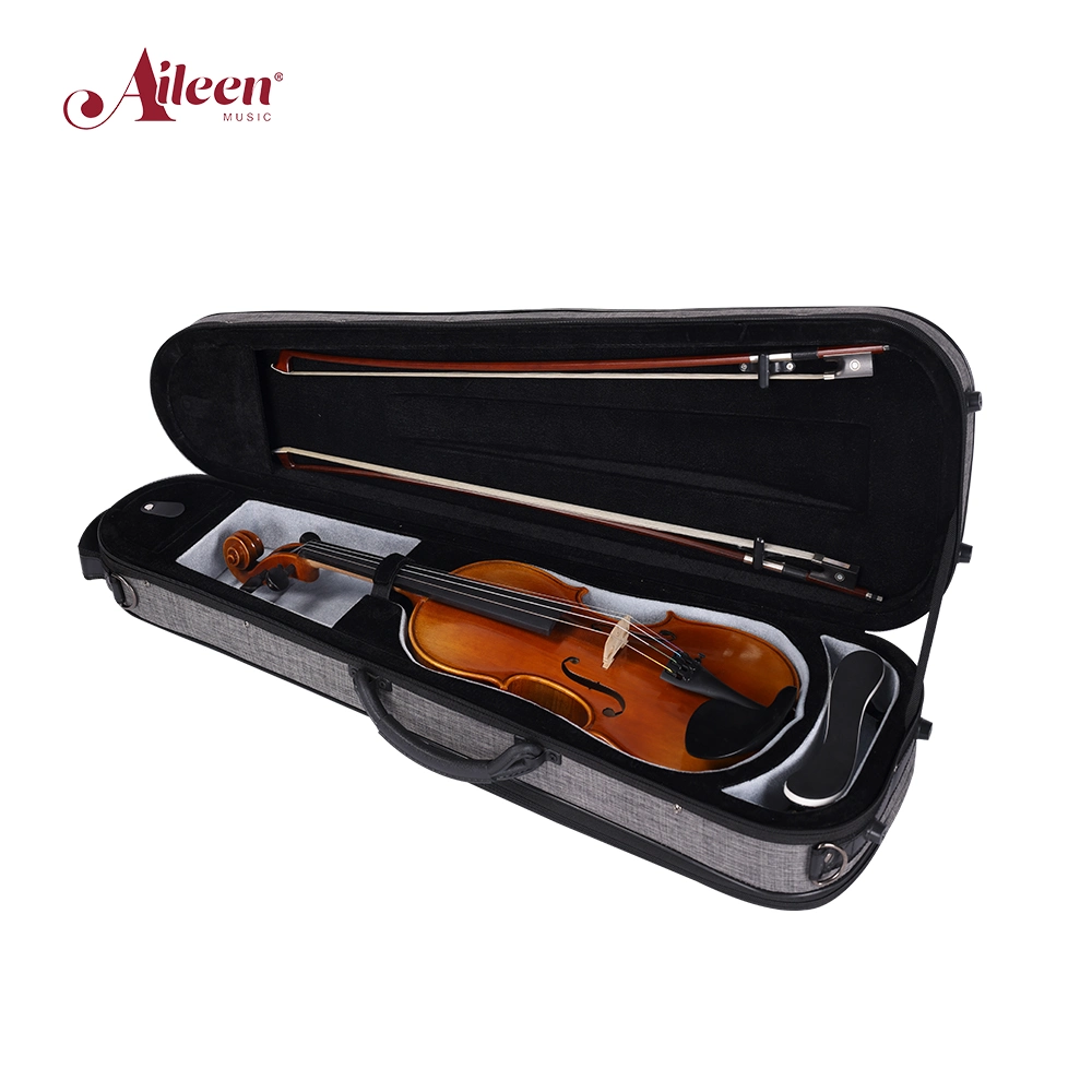 Triangle Shape Deluxe Foamed 4/4-1/4 Violin Light Case (CSV502B2)