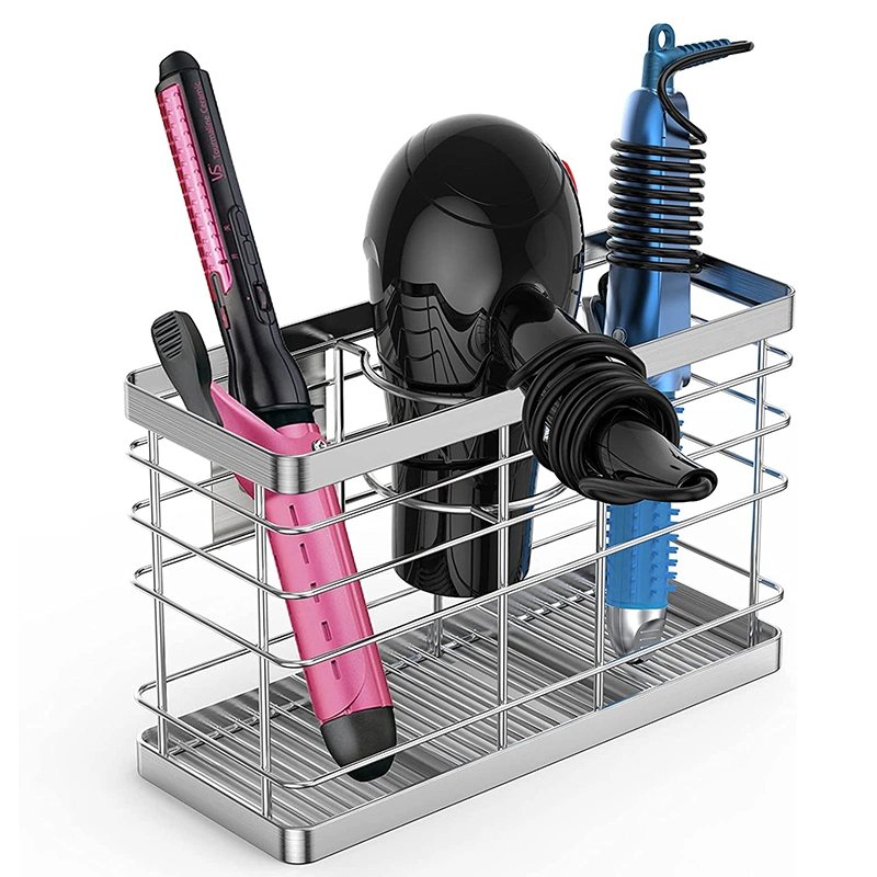 Factory Bathroom Hair Tool Organizer Blow Hairdryer Holder Styling Hot Tools Organizer for Hair Dryer Holder