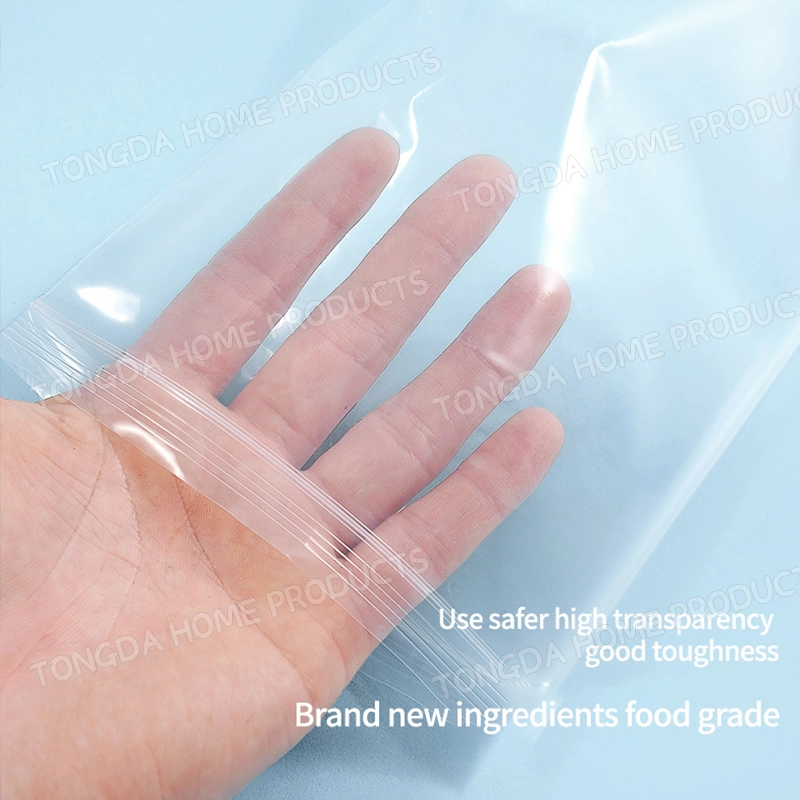 Medical Grade Plastic LDPE Small Mini Zipper Packing Envelopes Ziplock Pill Bag