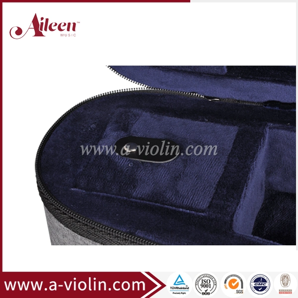 [Aileen]Triangle Shape with Tow Bow Holders Violin Light Case (CSV012B1)