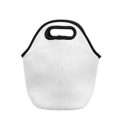 Nuova borsa per il pranzo a sublimazione in neoprene termoisolato dal design personalizzato