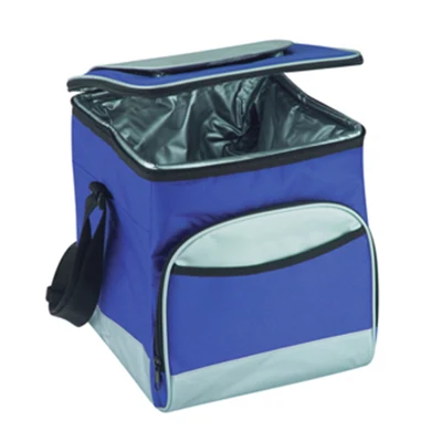 Sacchetti refrigeranti isolati con due scomparti per il pranzo con organizer Sling