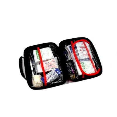 Medico viaggio all′aperto Escursioni impermeabile Kit di pronto soccorso Set Home Custodia da viaggio multiuso EVA rigida