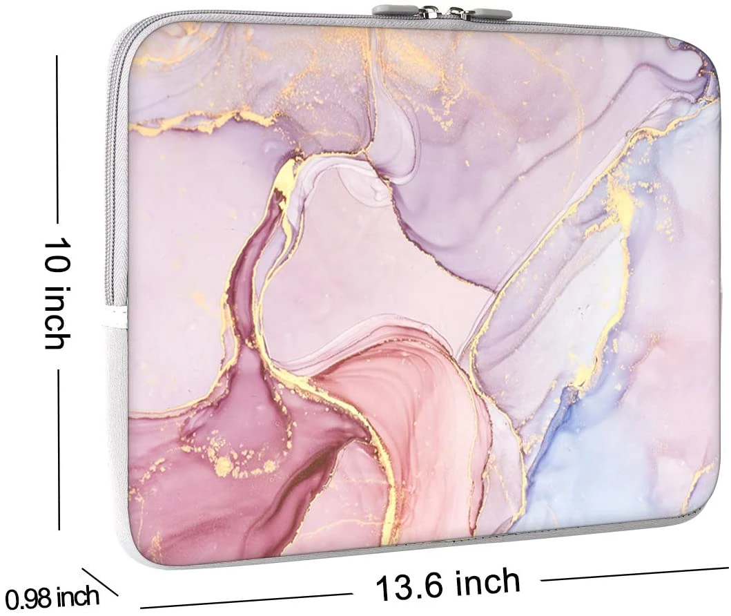 Waterproof Pink Color Tablet Laptop Sleeve Bag Computer Notebook Case