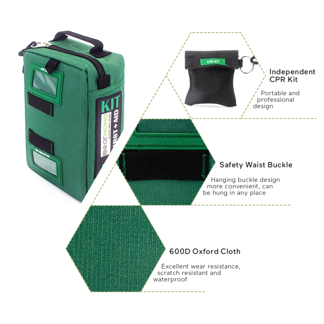 Outdoor Medical Pouch System Tactical Empty First Aid Kit Bag