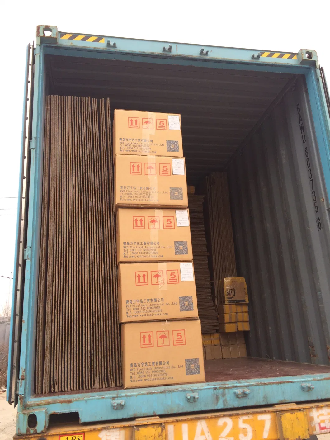 Customized 24000L Flexitank for Wine Oil Bulk Liquid Transport Food Grade Bag Container Liner