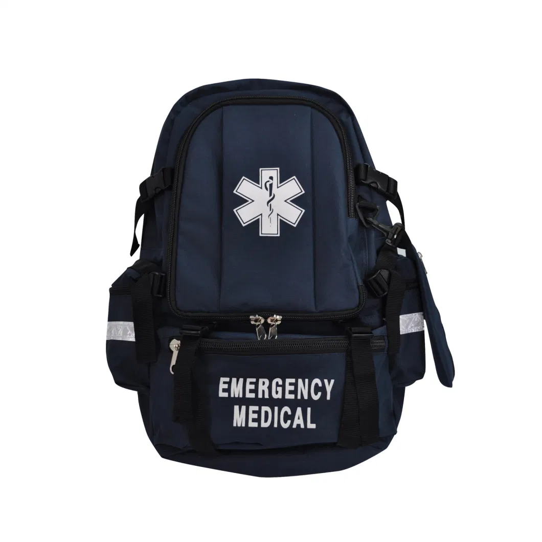 Soft &amp; Customizable Basic Large Medical Backpack /First Aid Kit /Bag