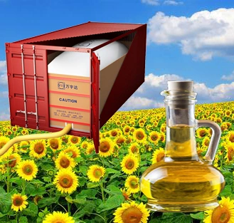 Hot Sale Sunflower Oil Flexitank 24000L 20&prime; Container Transportation Foldable Flexitank