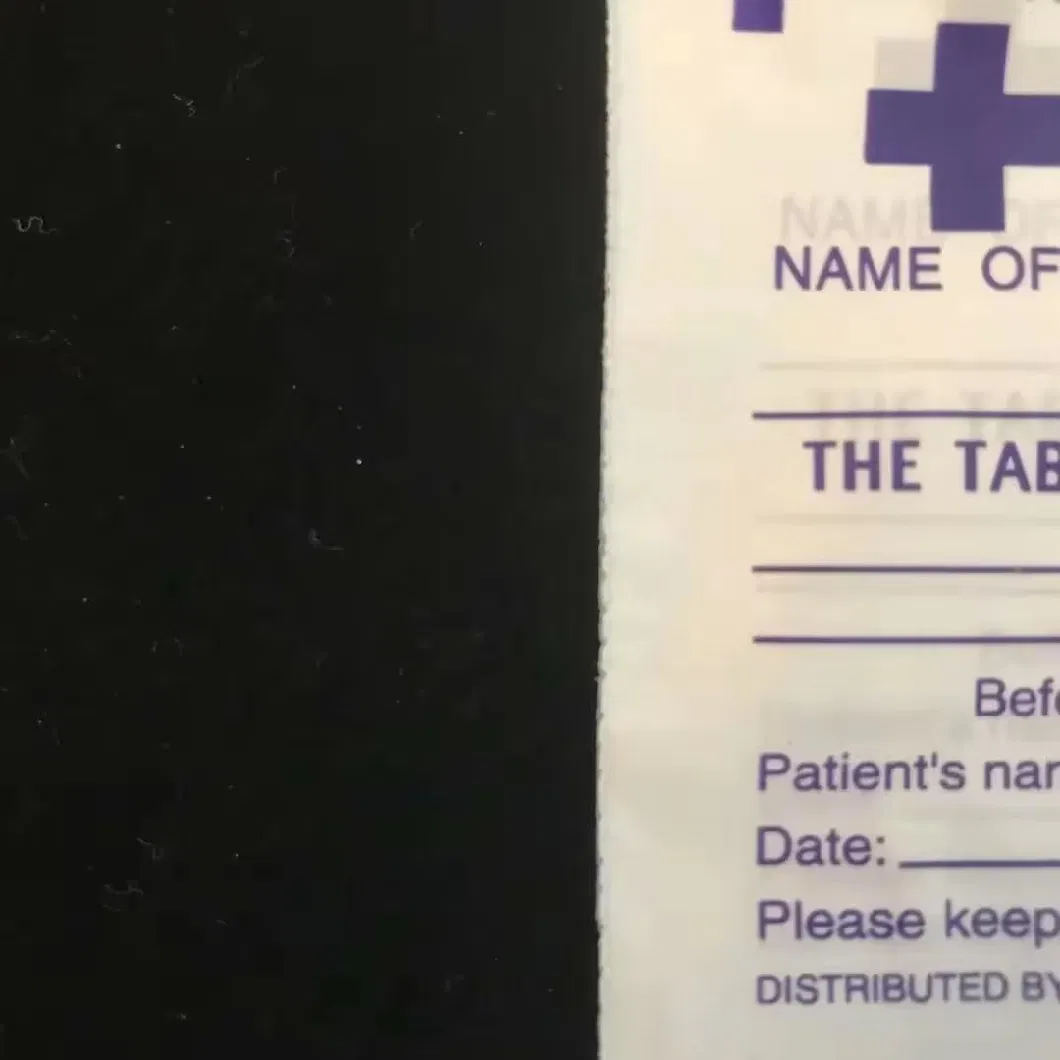 Orally Take Medicine Bags to Write Self -Seal Bags Capsule Drug Packaging Bag Timed a Disposable PE Splitting Bag