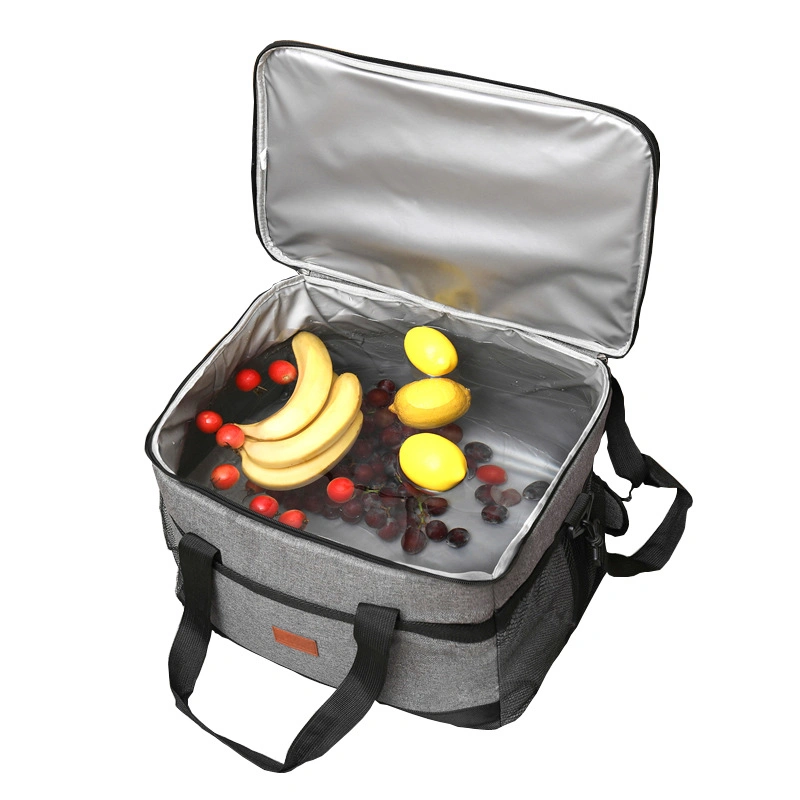 Factory Outlet Portable Wholesale Insulated Dual Compartment Cooler Bag