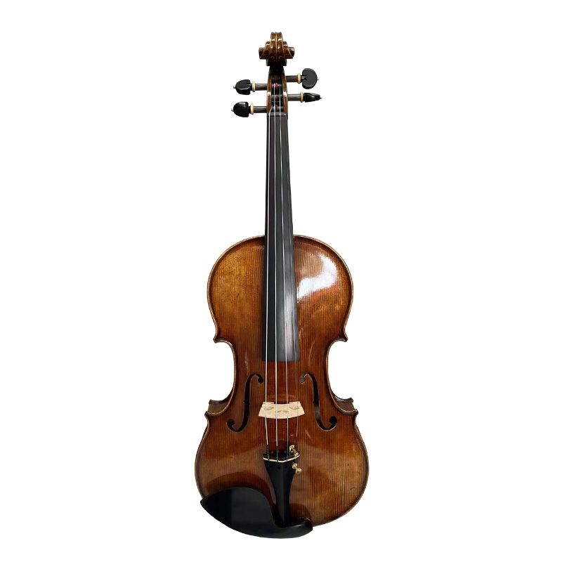 Sinomusik New Design Nice Flame Maple Antique Handed Rubbed Oil Violin Hv11