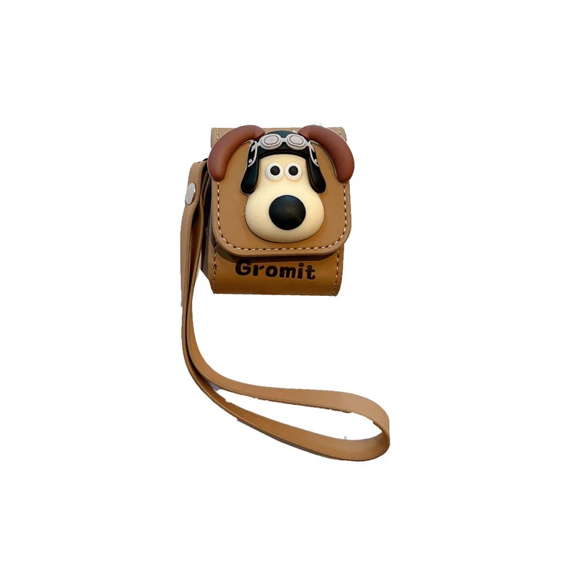 2024 Cute Cartoon Little Puppy Leather Case for Airpods 2 3 Generation Cover for Airpods PRO Earphone Protective Air Pods Shell