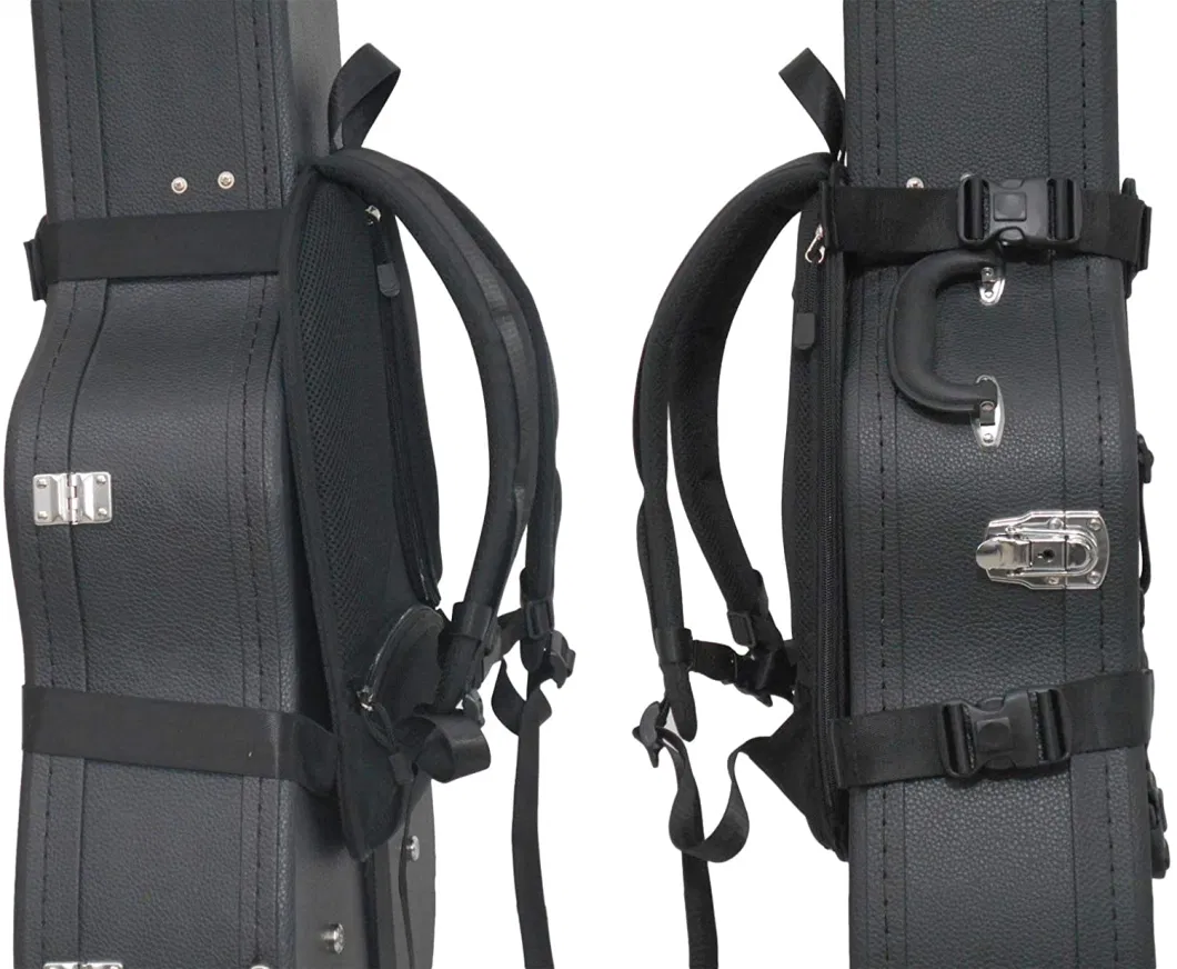 Guitar Hard Case Backpack Bag Carrying System