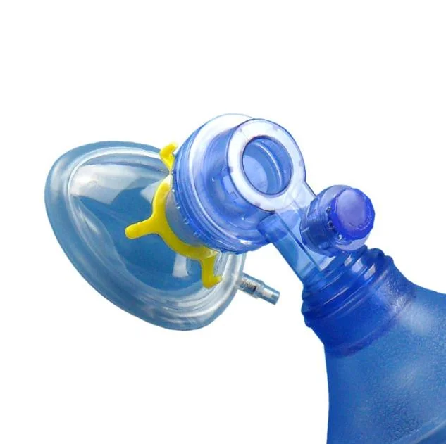 Emergency Ambulance Manual Portable Resuscitator PVC Ambu Bag CE ISO