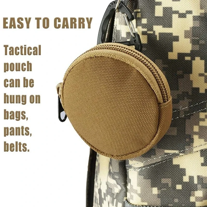 Military Tactical Pouch Molle Utility EDC Waist Medical First Aid Bag Belt Pouch Outdoor Sports Hunting Bag