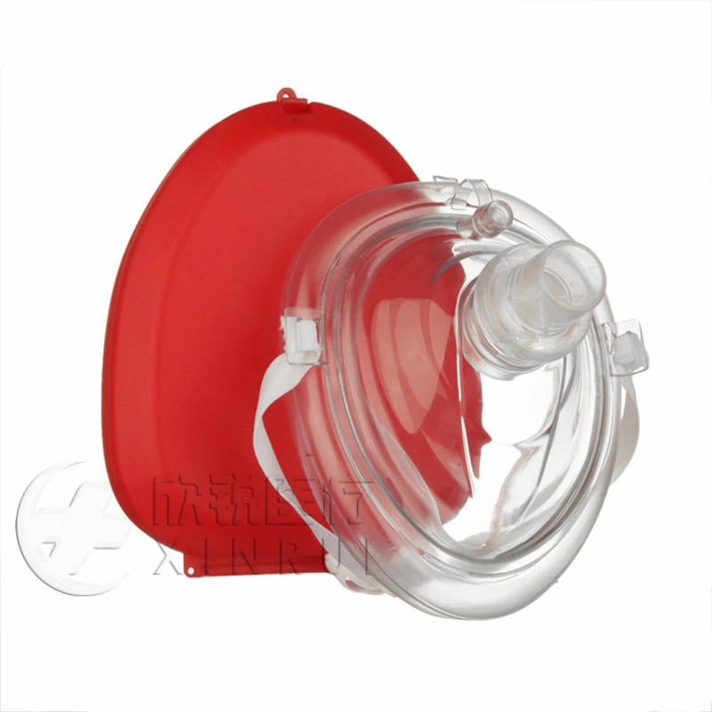 Disposable Medical First Aid PVC CPR Bag CPR Face Mask