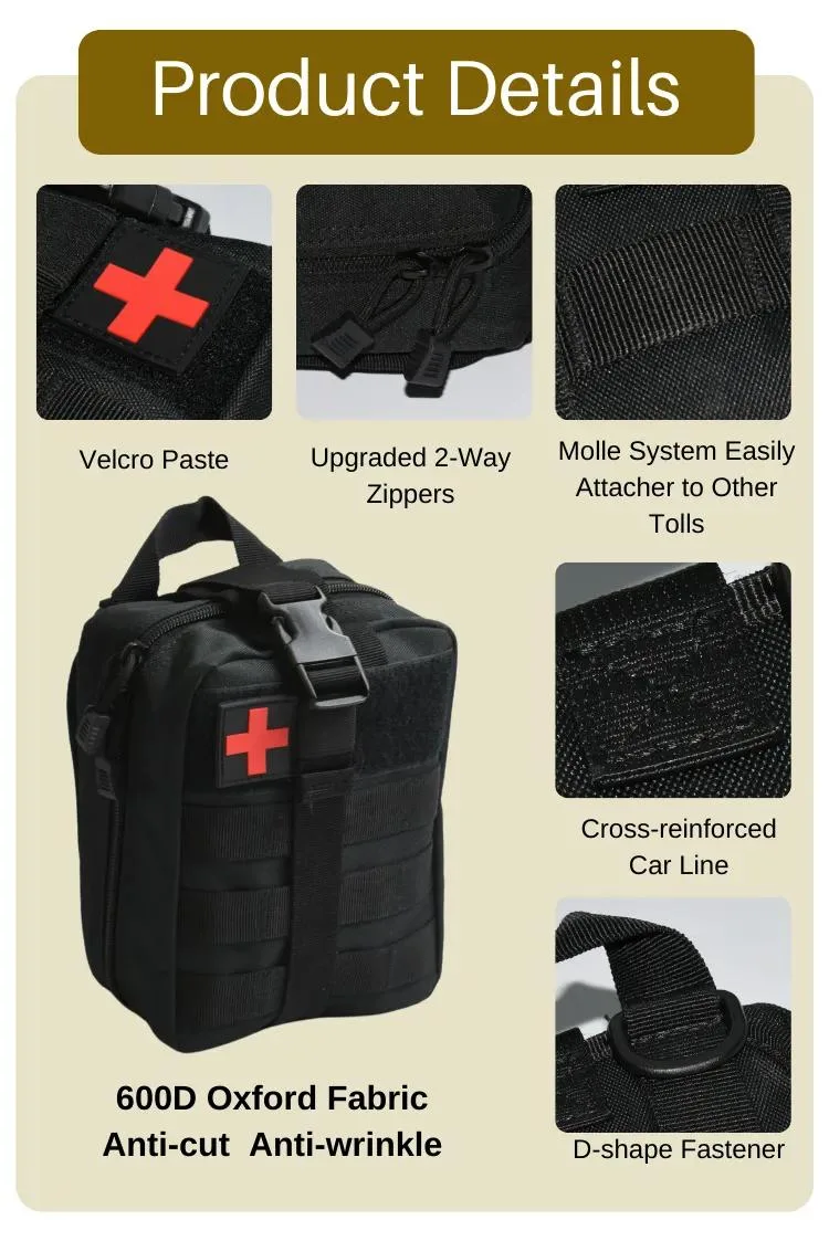 Medical Supply Surgical Outdoor First Aid Emergency Bag