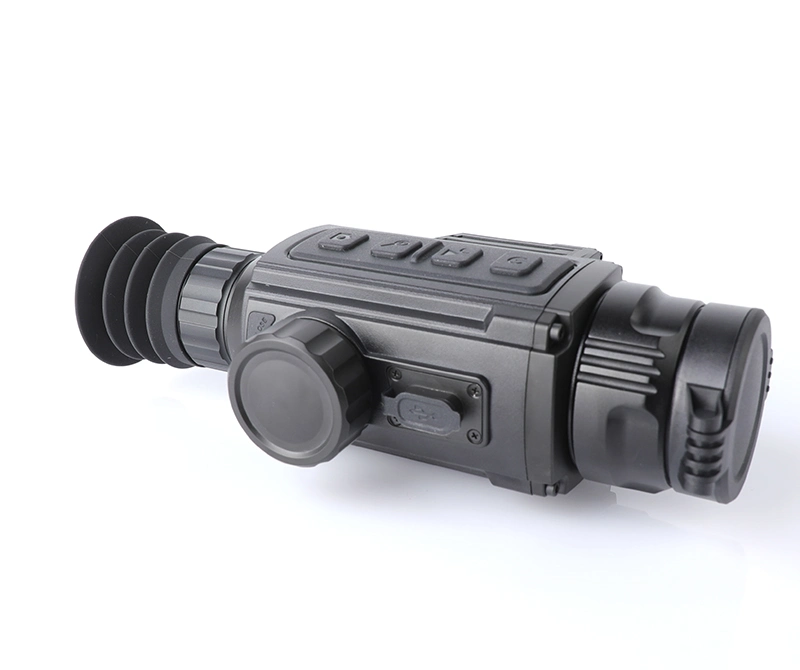 IP66 Rated Uncooled Fpa Vox Long Range Compact 640X512 IR Res 12um Pixel Hunting Thermal Imaging Monocular Night Vision Scope Lrf Weapon Reticle Thermal Sight