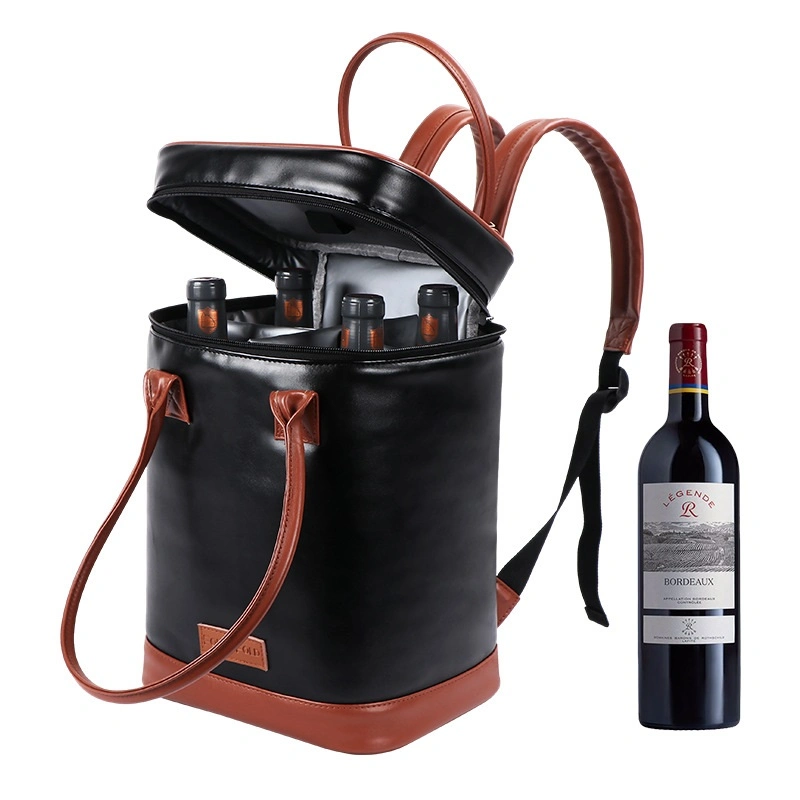 Personalized Insulated Wine Carrier Bag