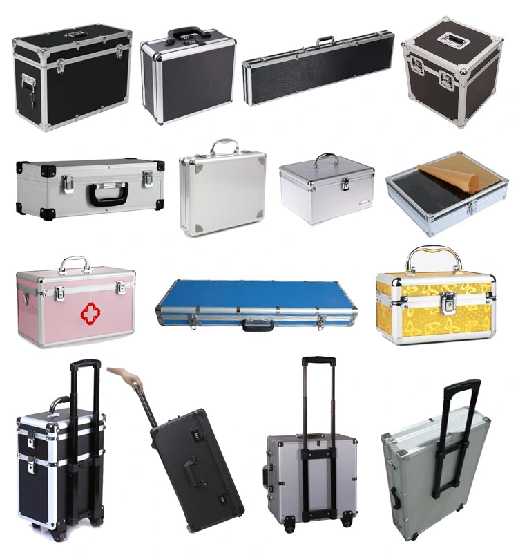 Durable Aluminum Tool Case with Hard EVA Foam Insert for Drilling Equipment