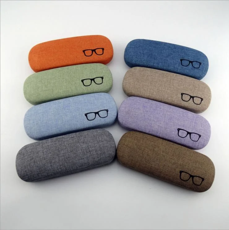 Big Size Customer Logo and Colorful Oversize PU EVA Hard Myopia Glasses Sunglasses Eye Wear Box Glasses Case