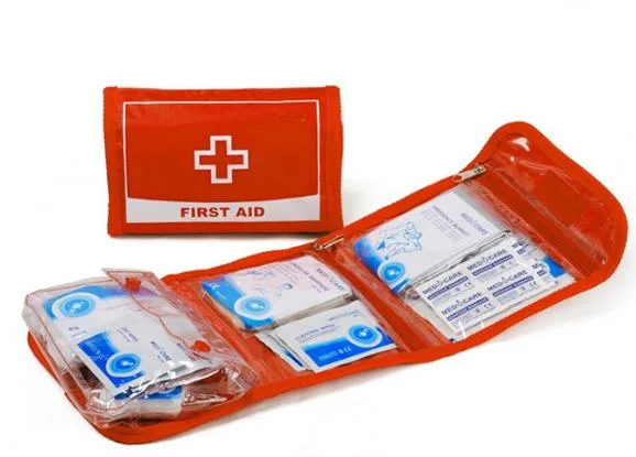 First Aid Bag with High Quality Waterproof Nylon for Outdoor Small First Aid Kit