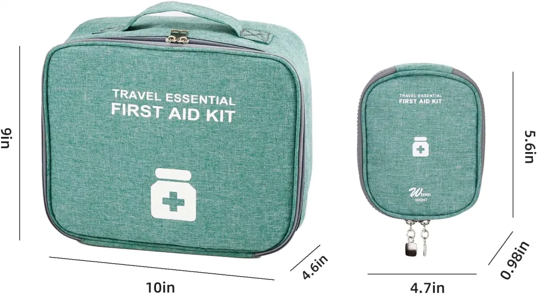 Waterproof Empty First Aid Bags for Travel Medicine Medical Supplies Organizer Bag