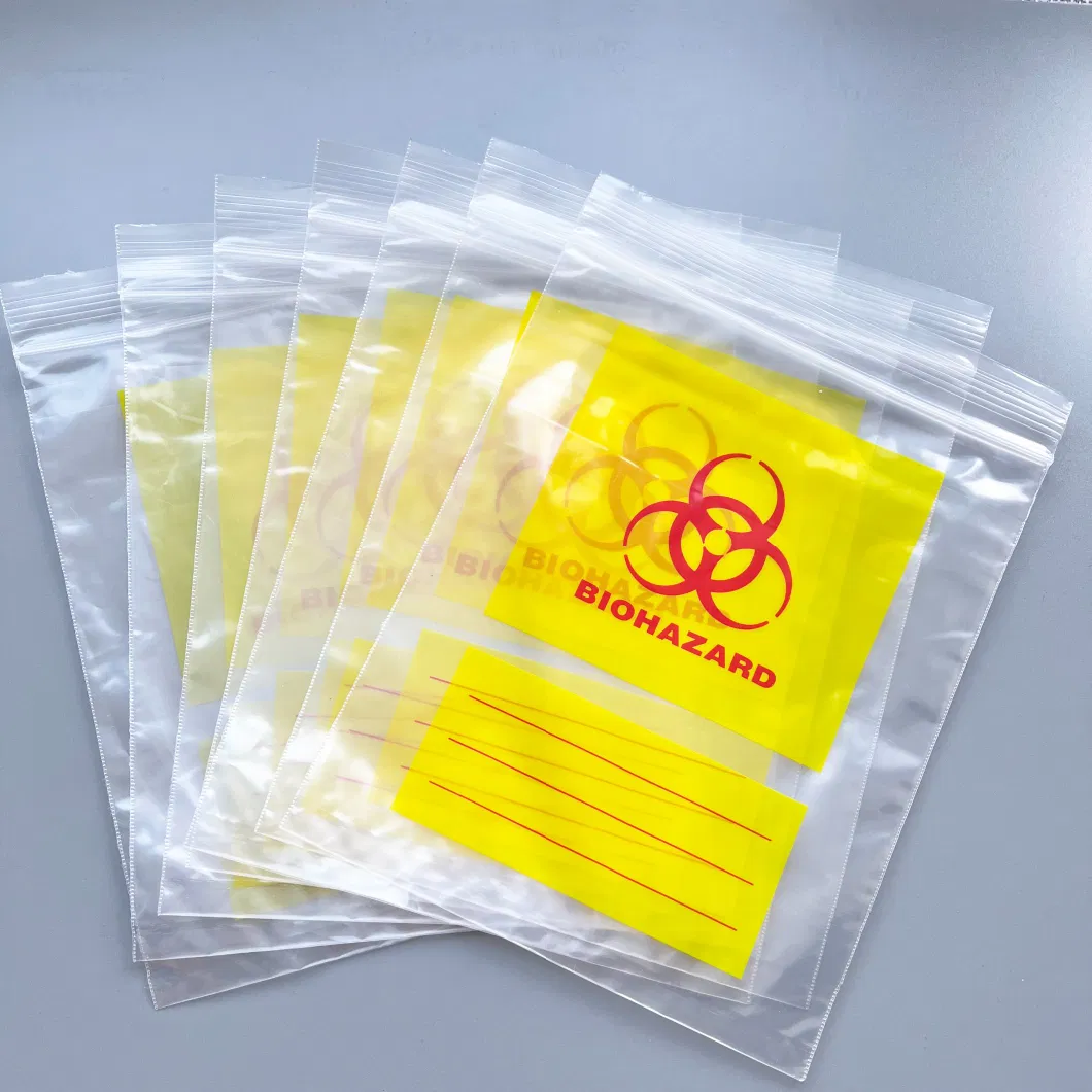 3walls Medical Specimen Transport Biohazard Packaging Bag