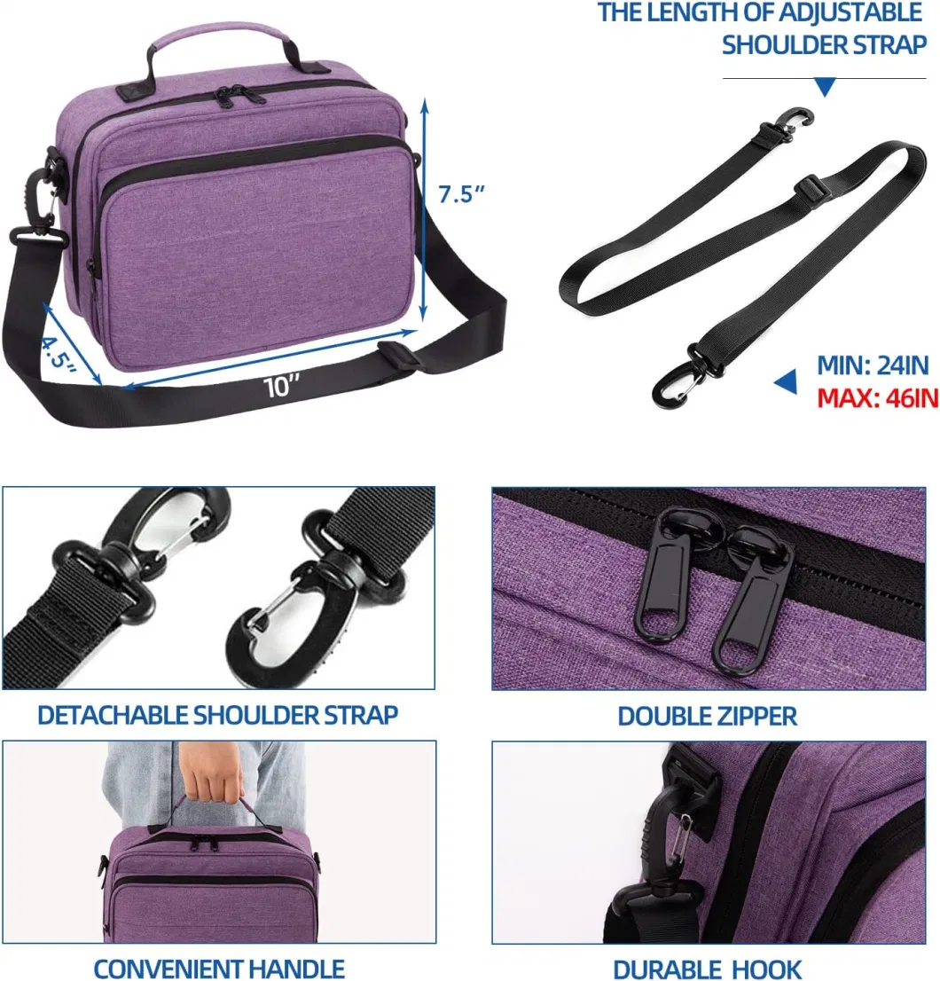 Insulin Cooler Travel Case with Shoulder Strap