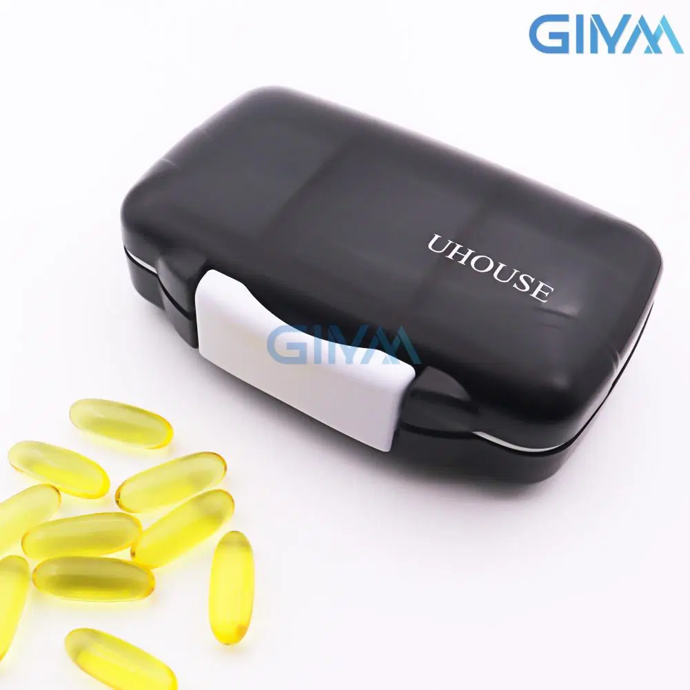 Travel Pill Organizer Large Portable Moisture Proof Vitamin Case