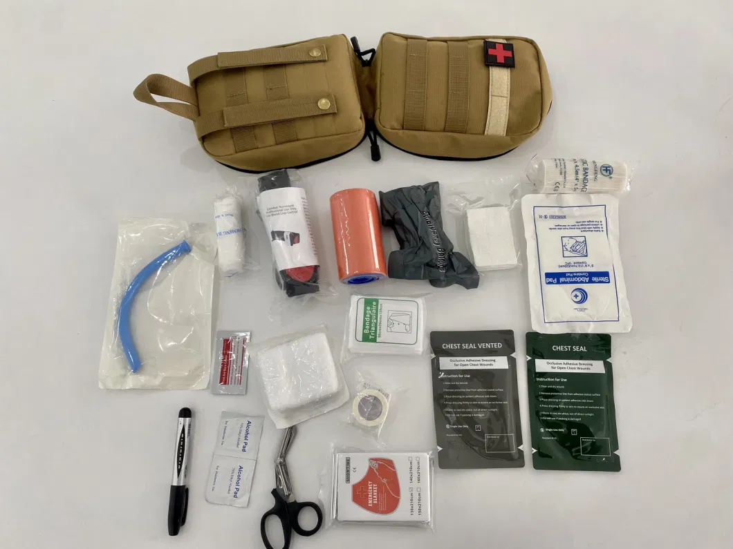 Hospital Office Hf China First Aid Bag Ifak Trauma Survival