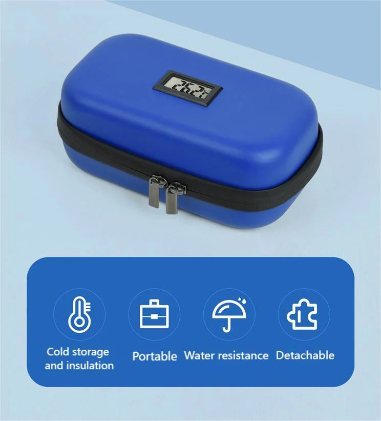 OEM Supply New Waterproof Cold Insulation Case Environmental Protection Insulin Ice Bag Refrigerator Box Portable Cooler Pack