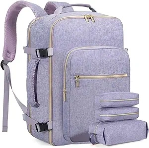 Laptop Backpack for Women 15.6 Inch Backpack Purse with USB Port Waterproof Travel Business Work Laptop Bag Fashion Doctor Professor Nurse Backpack