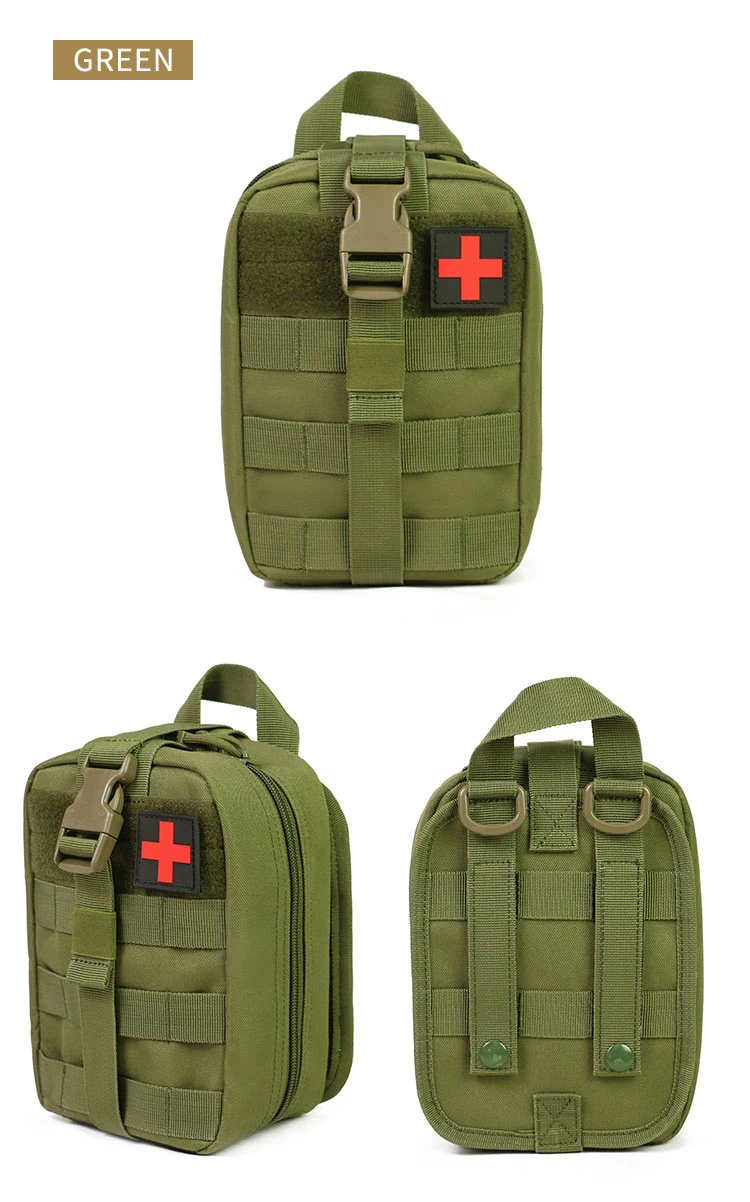 Hot Selling OEM Ifak Medical Molle Utility Pouches Tactical Utility First-Aid Backpack