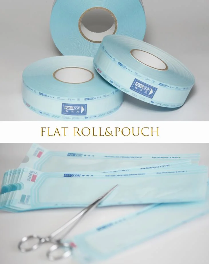 Disposable Medical Heat Seal Flat Sterilization Pouches