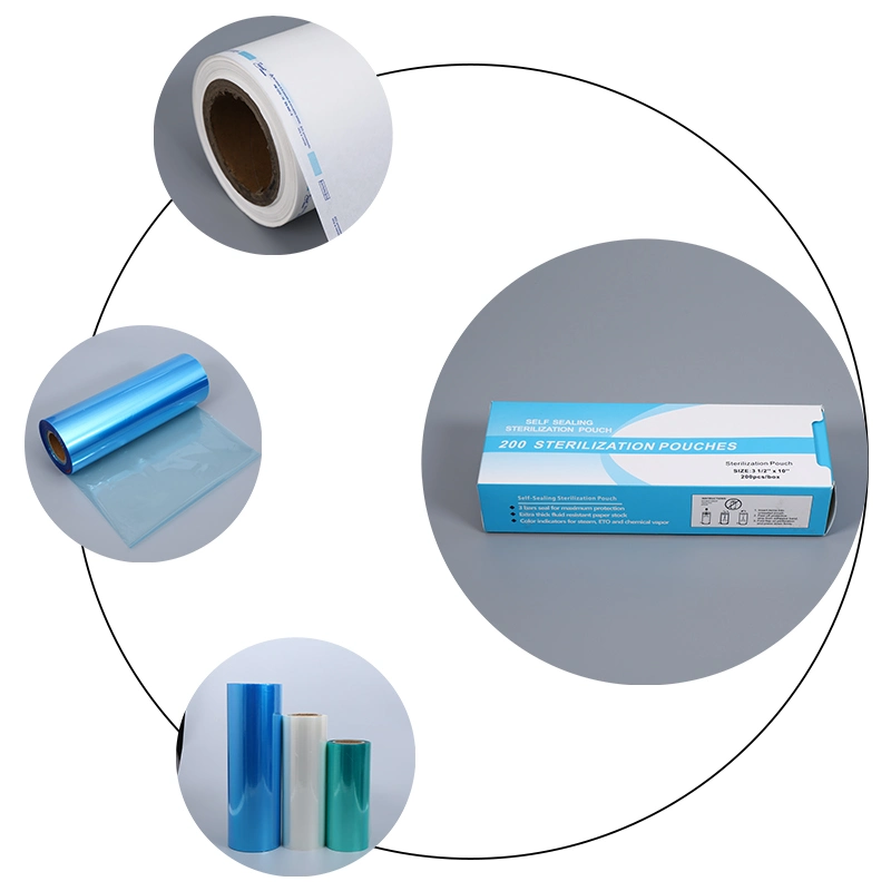 High Quality Medical Consumable Dental Use Self Sealing Sterilization Pouch