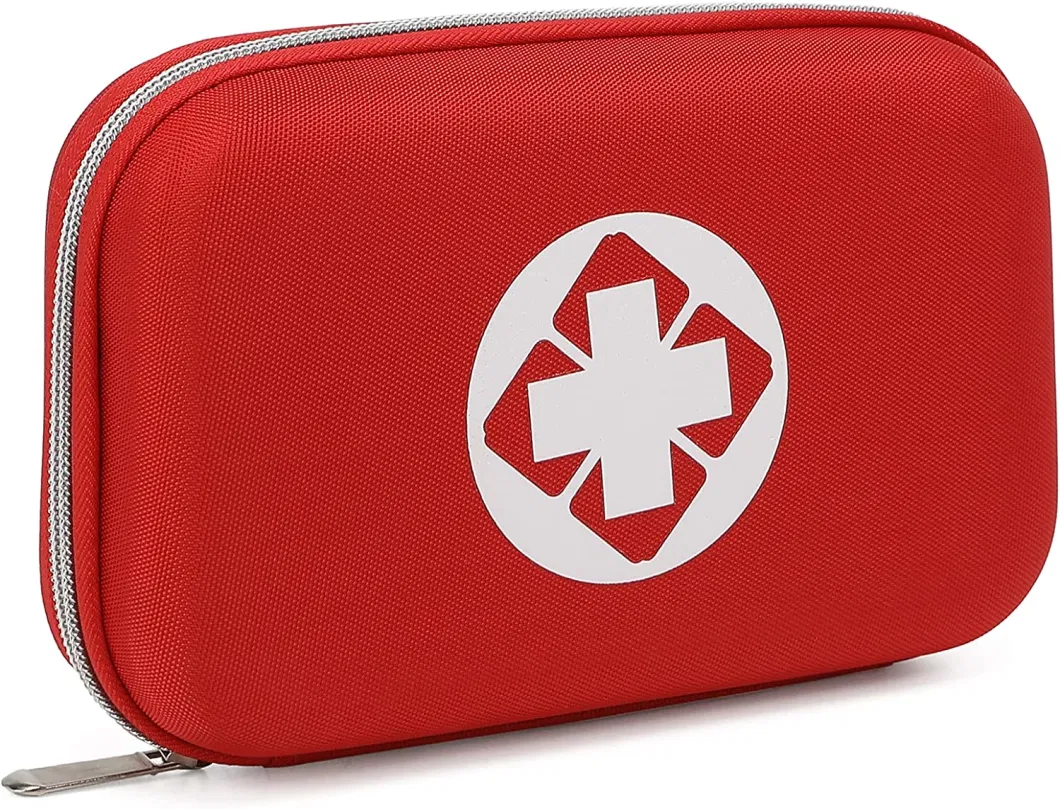 Compact First Aid Kit EVA Case Bag for Car Home Boat School Camping Hiking Office Sports