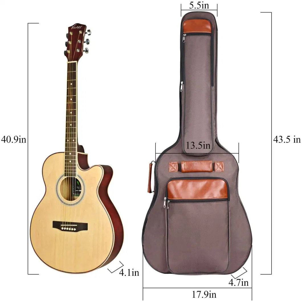 Excellent Guitar Packaging Bag Shockproof Violin Kit Backpack Waterproof Musical Instrument Kit Case