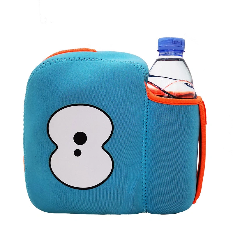 Wholesale Thermal Cooler Bags Insulated Kids Lunch Bag with Bottle Compartment