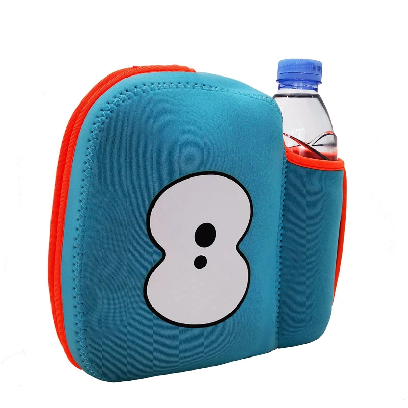 Wholesale Thermal Cooler Bags Insulated Kids Lunch Bag with Bottle Compartment