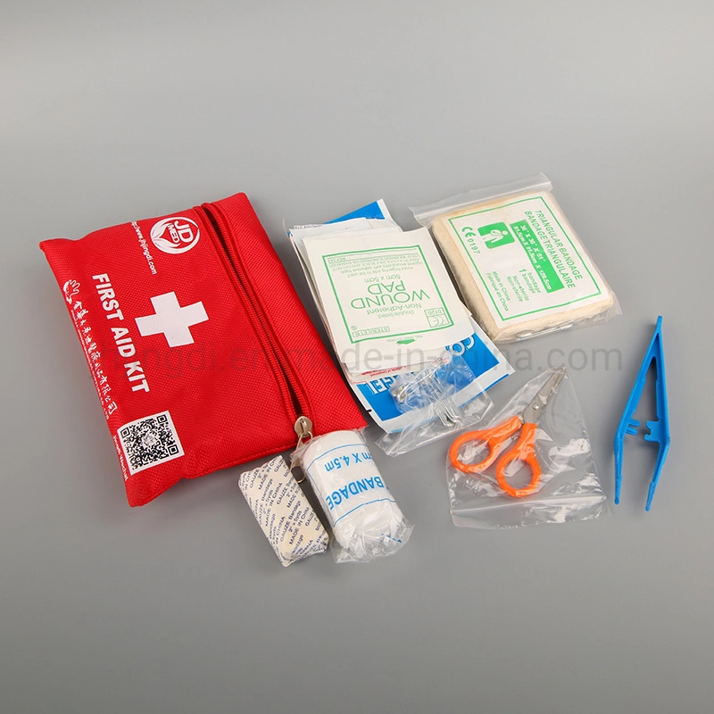 OEM Customize Health Care Home Emergency Medical Portable Empty Travel Survival First Aid Kit Bag