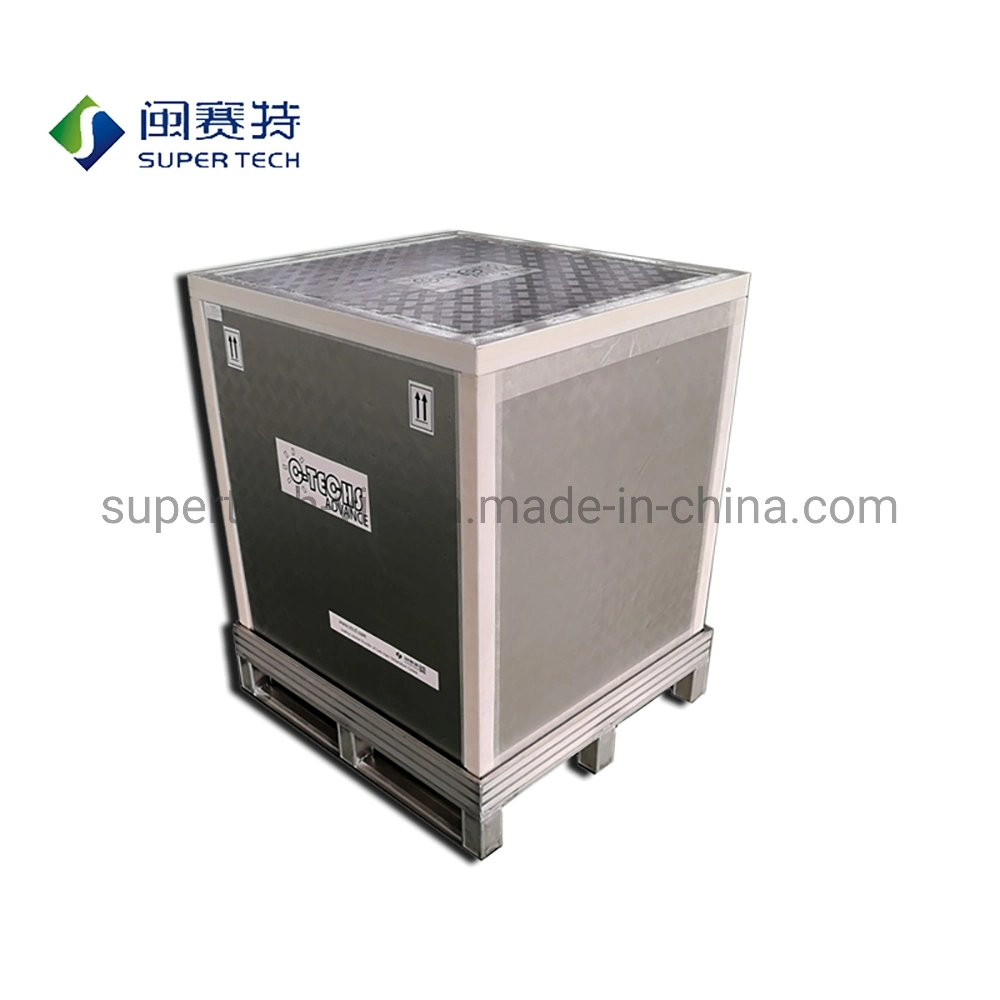 Reusable Insulated Pallet Shipper Cooler Box Using PU VIP Portfolio