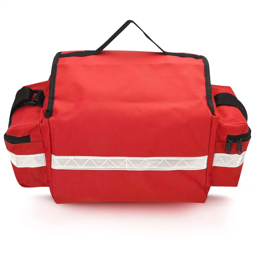 First Aid Responder EMS/EMT Emergency Medical Bag Empty 17&quot;X9&quot;X7&quot; - Ideal for Paramedics, Firefighters, Nurses, Emts, Home Health Aides