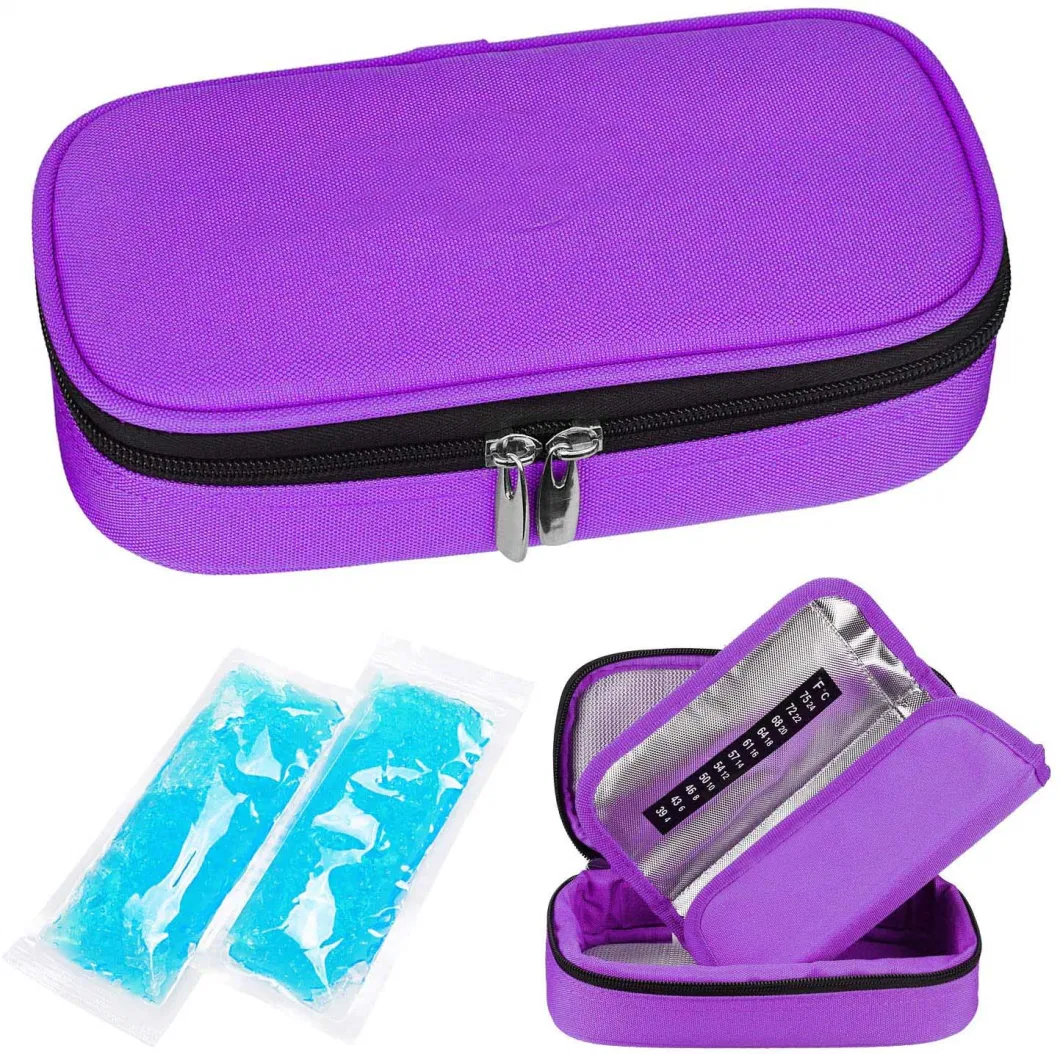 Medication Diabetic Insulated Insulin Cooler Bag Travel Case