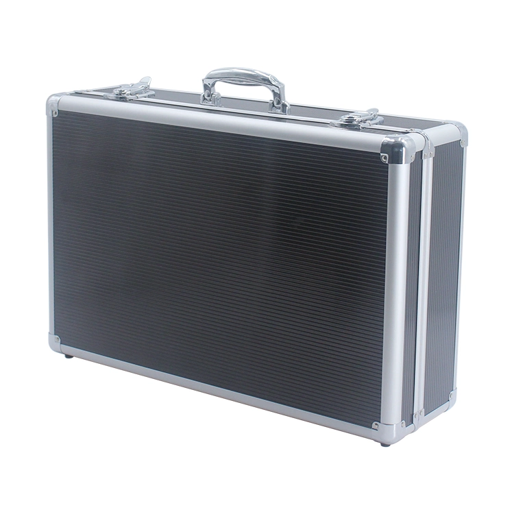 Custom Aluminum Equipment Protective Instrument Carrying Case with Shockproof EVA Foam Inside Lockable Hard Aluminum Tool Case